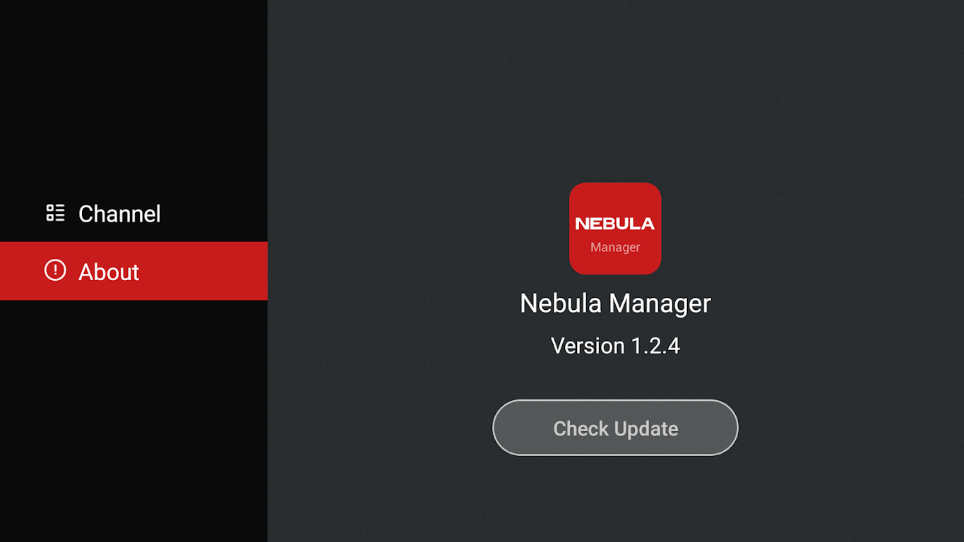 Nebula Manager app