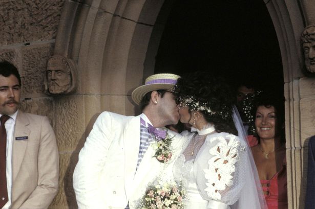 0 Elton John and Renate Blauel s Wedding