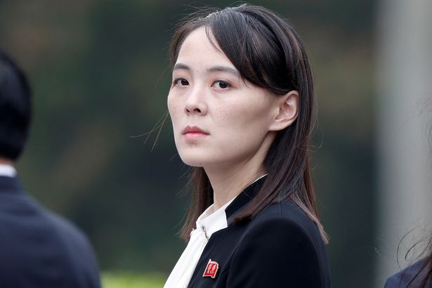 0 FILE PHOTO Kim Yo Jong sister of North Koreas leader Kim Jong Un attends a wreath laying ceremony