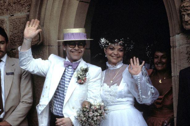 1 Elton John and Renate Blauel s Wedding