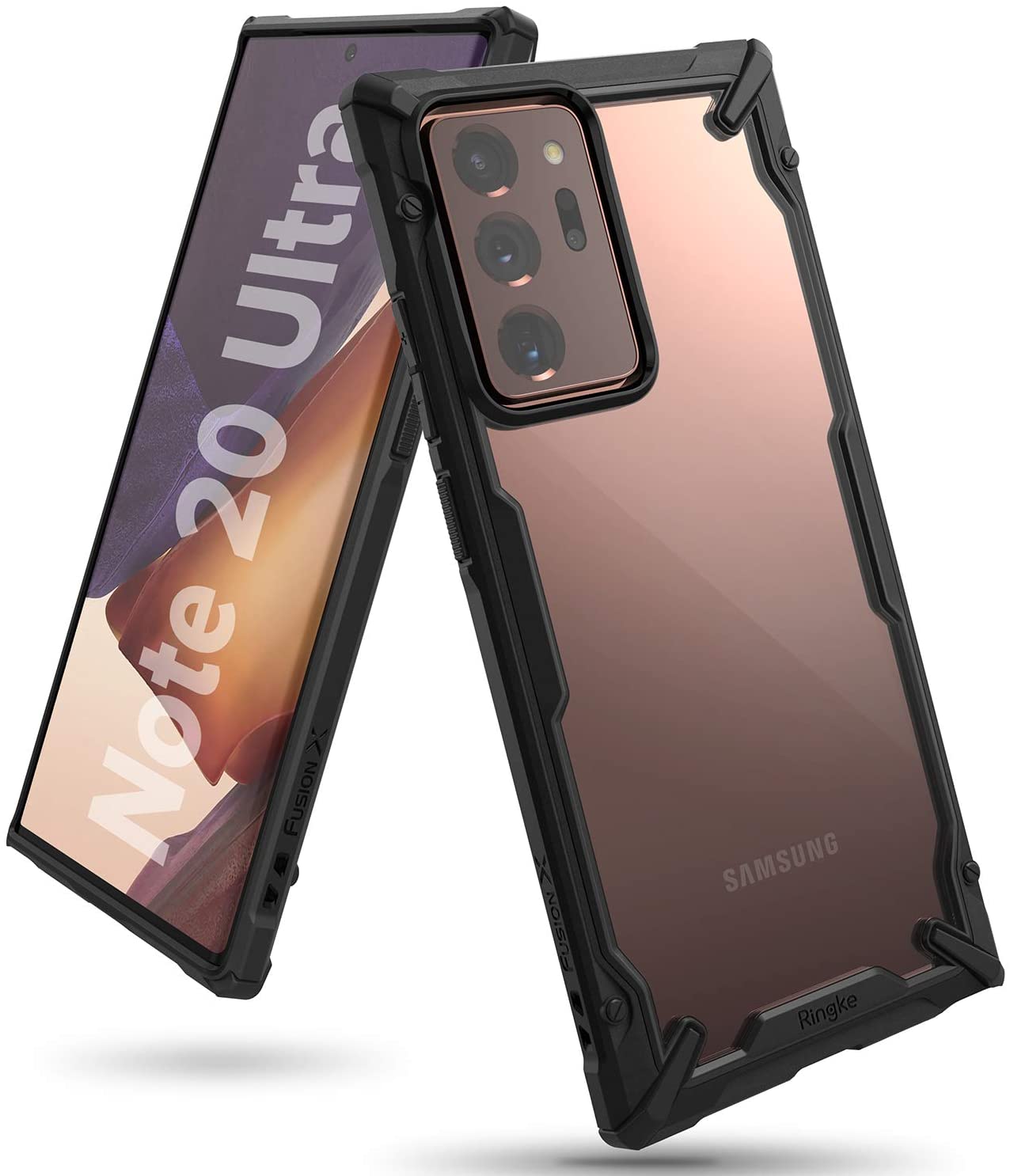   جراب Ringke Fusion X مصمم لهاتف Galaxy Note 20 Ultra
