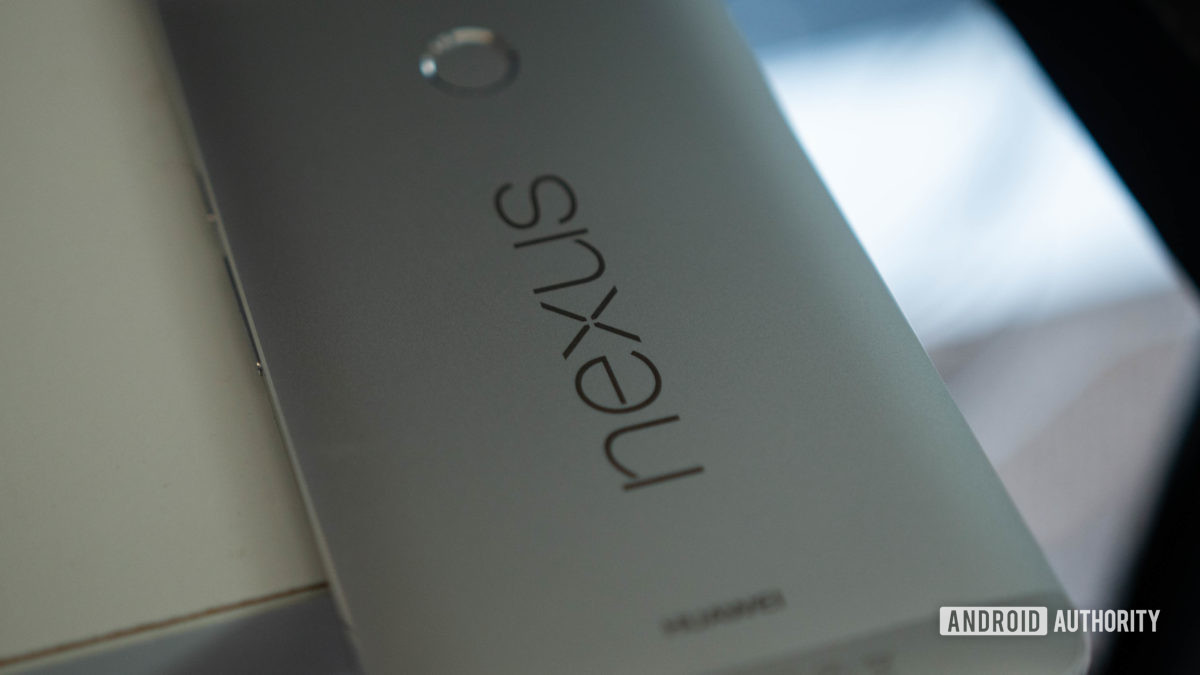 شعار Google Nexus 6P الخلفي