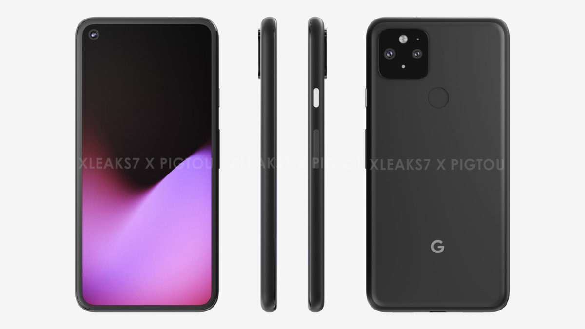 Google Pixel 5 Renders