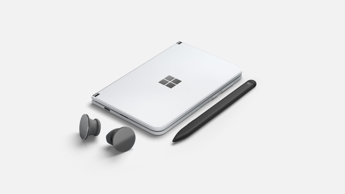 تم إغلاق Microsoft Surface Duo باستخدام القلم وسماعات الأذن