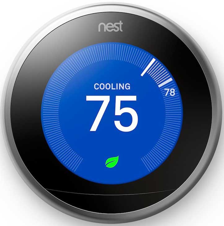 Nest Learning Thermostat Press