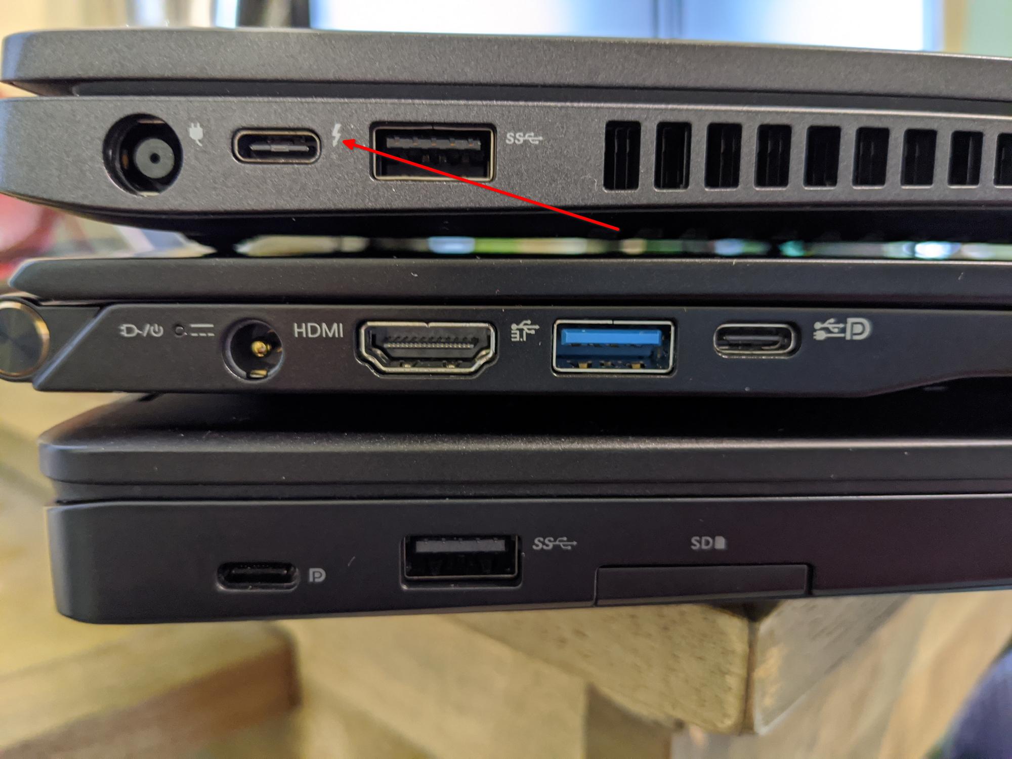 Thunderbolt port