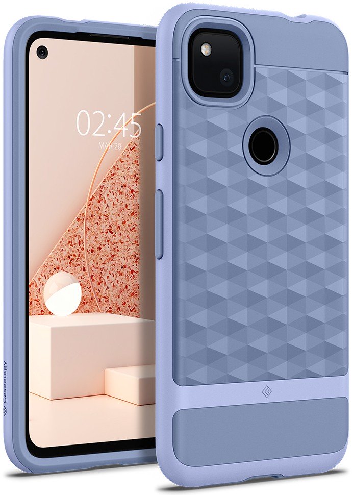 caseology parallax pixel 4a case purple ish