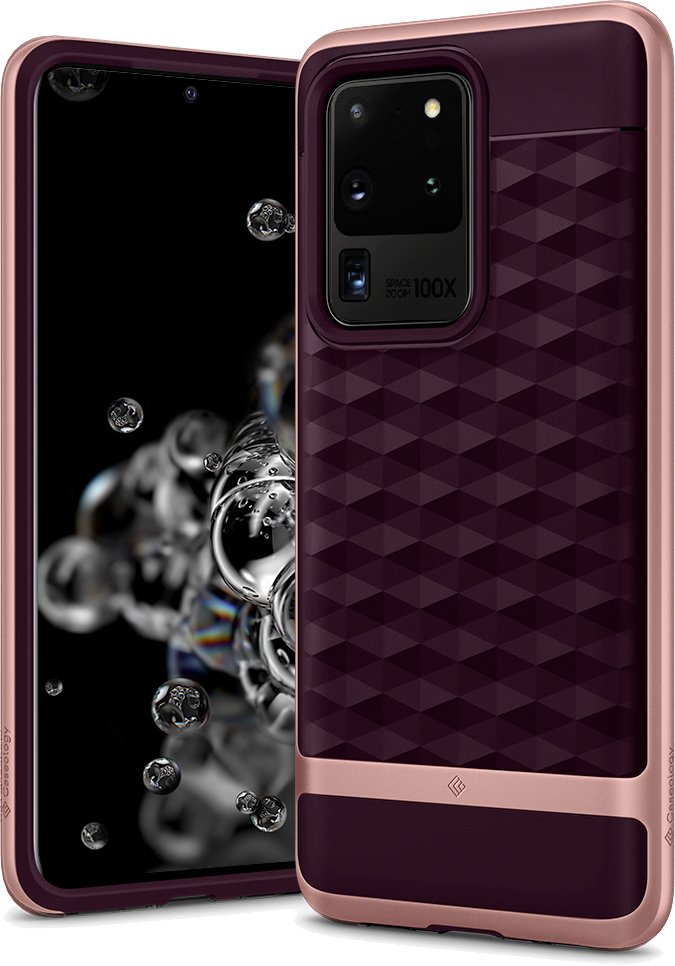 caseology parallax s20 ultra burgundy