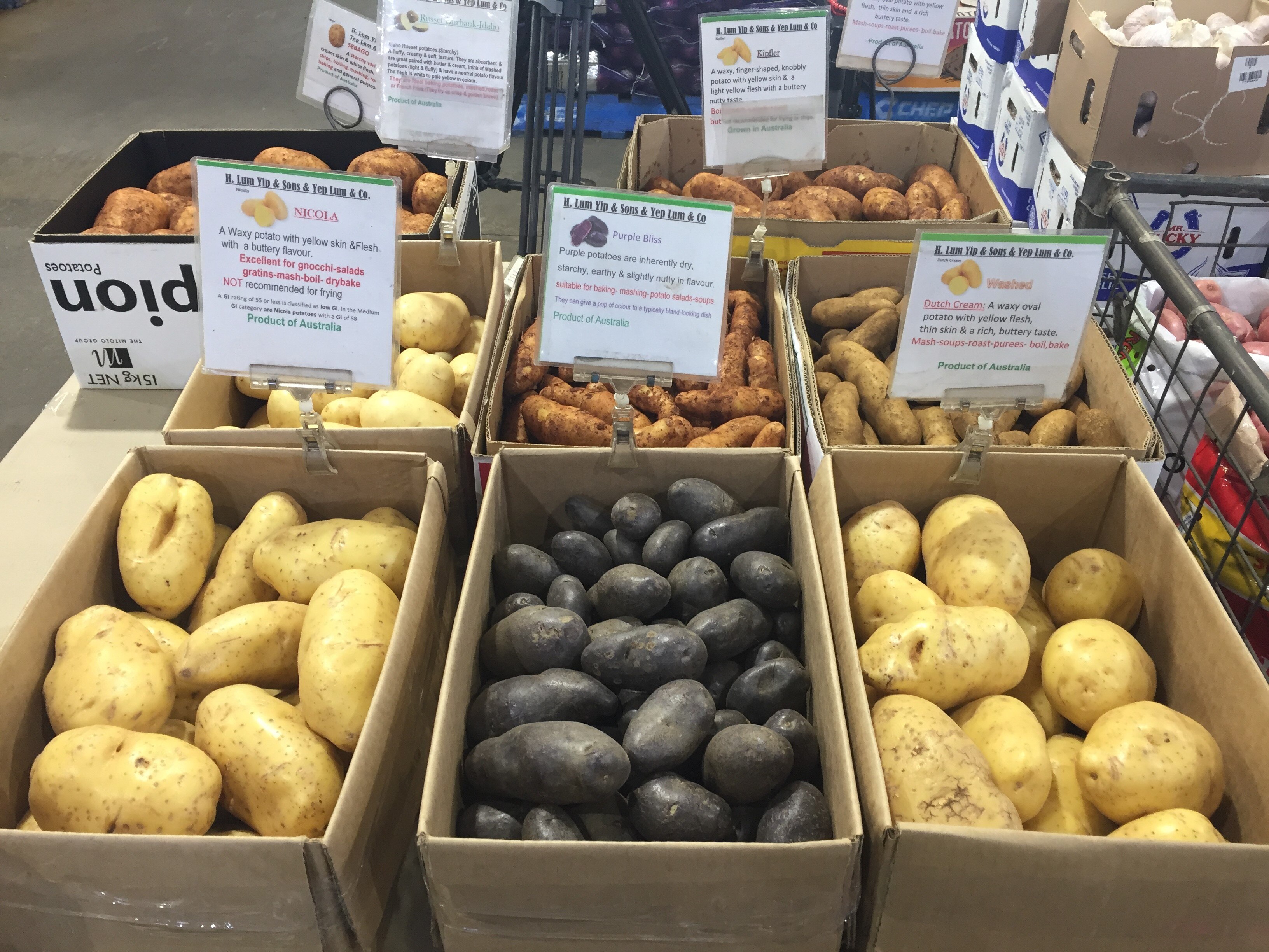 بدأت عائلة ييب في بيع البطاطس قبل 80 عامًا.
