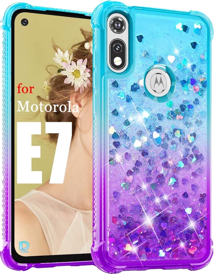 dzxouui glitter moto e 2020 case render