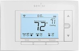 emerson sensi wi fi smart thermostat render