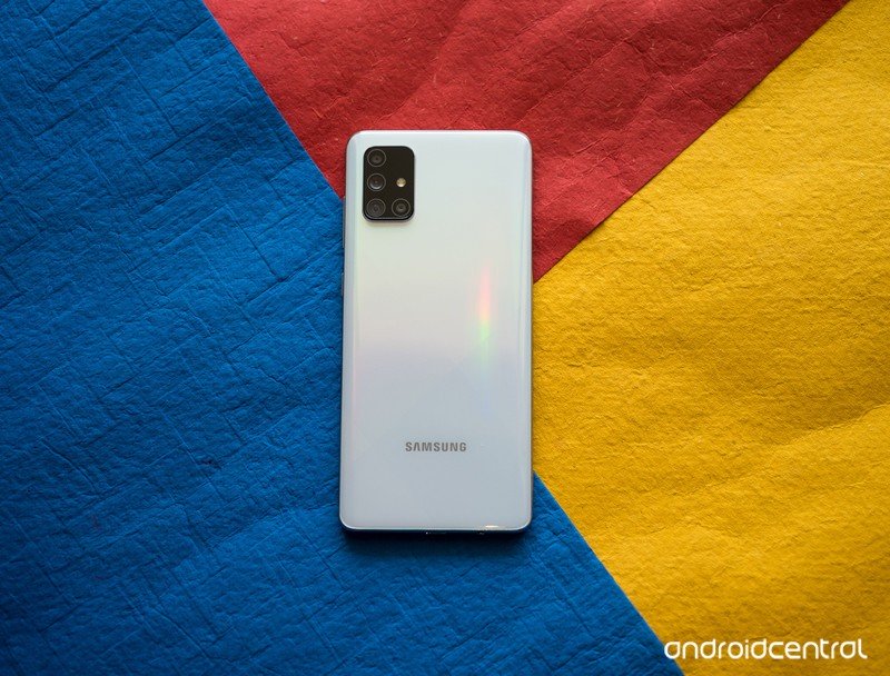 معاينة عملية Samsung Galaxy A71