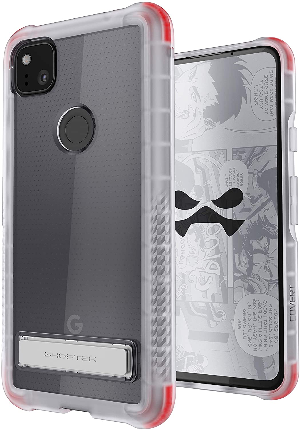 ghostek covert pixel 4a case clear