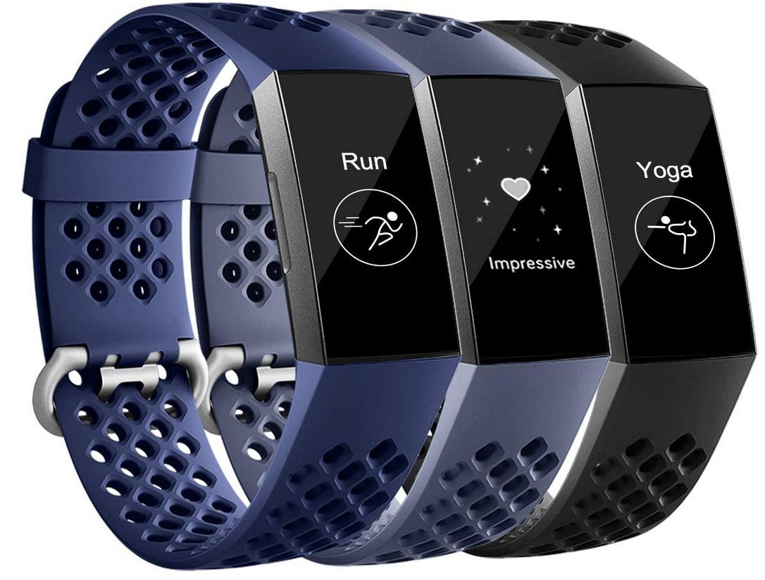 maledan fitbit charge 3 bands render