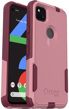 otterbox cummuter series pixel 4a case pink