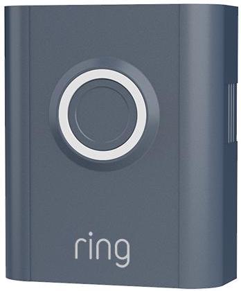 ring video doorbell 3 faceplate blue metal