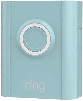 ring video doorbell 3 faceplate ice blue