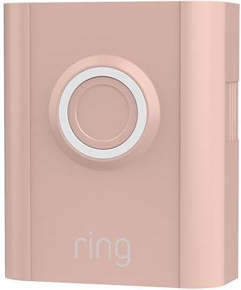 ring video doorbell 3 faceplate light burgundy