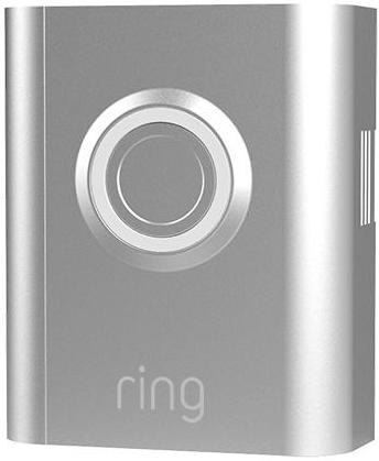 ring video doorbell 3 faceplate silver metal