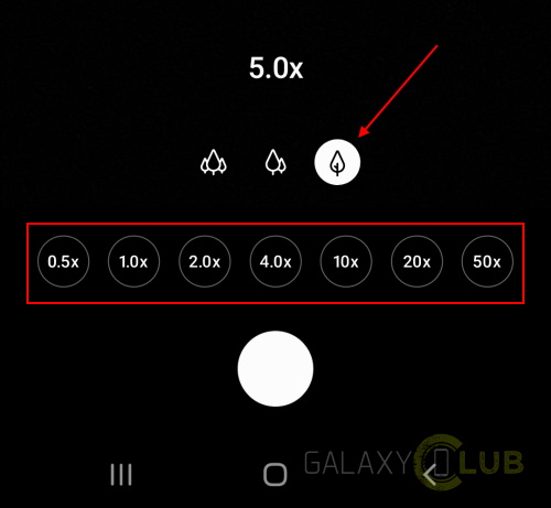 samsung galaxy note 20 نصائح تكبير الكاميرا الفائقة