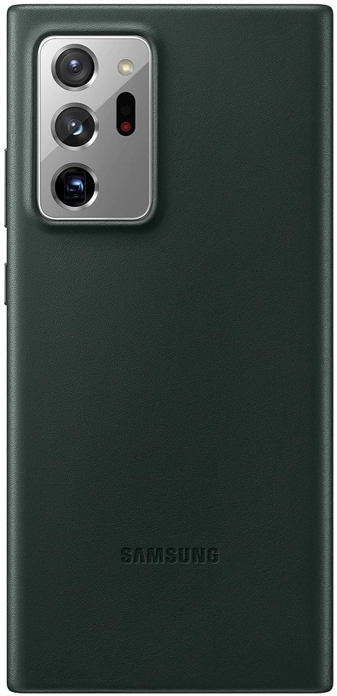 samsung leather note 20 ultra case green