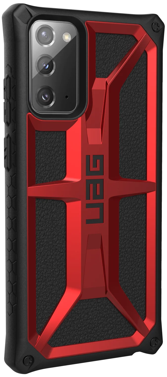 uag monarch note 20 case red