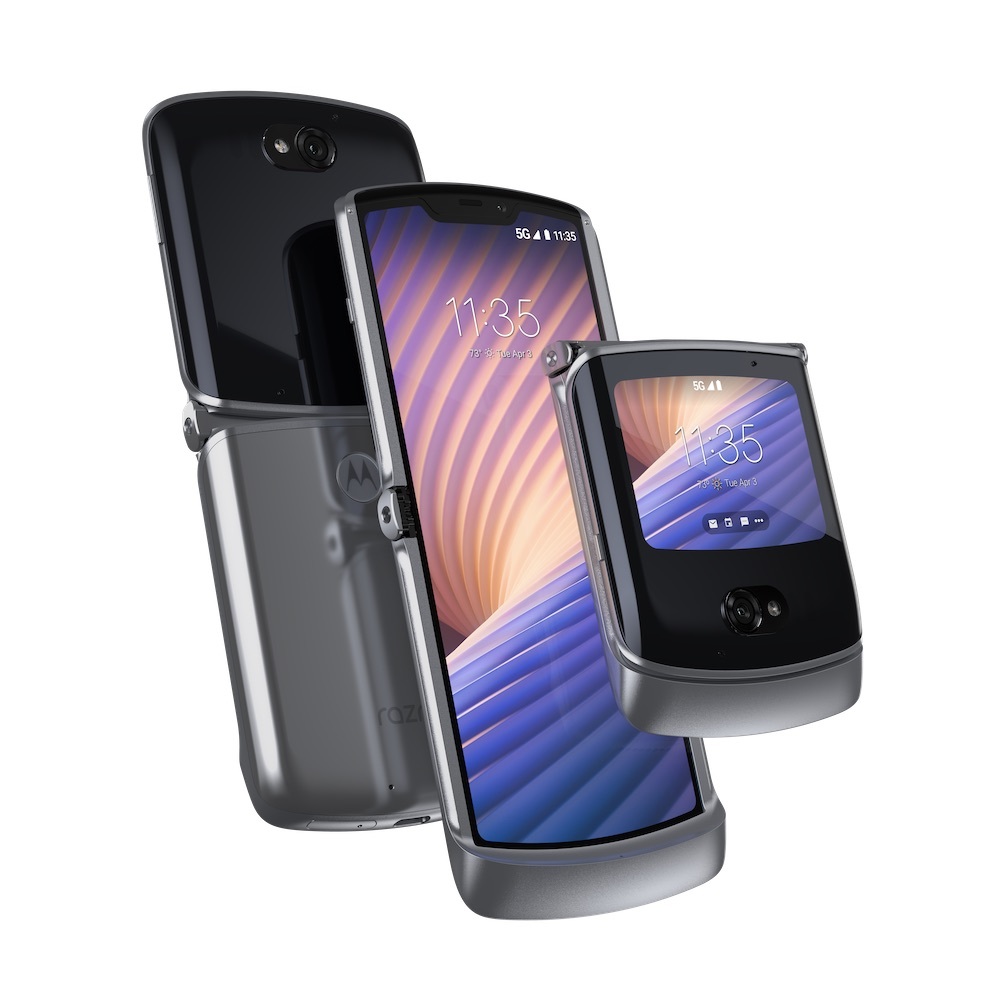 Motorola Razr 5G in Liquid Mercury 