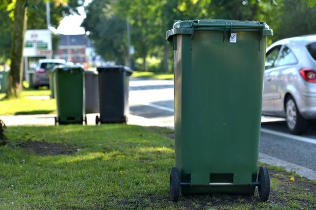 0 Green bins Bury