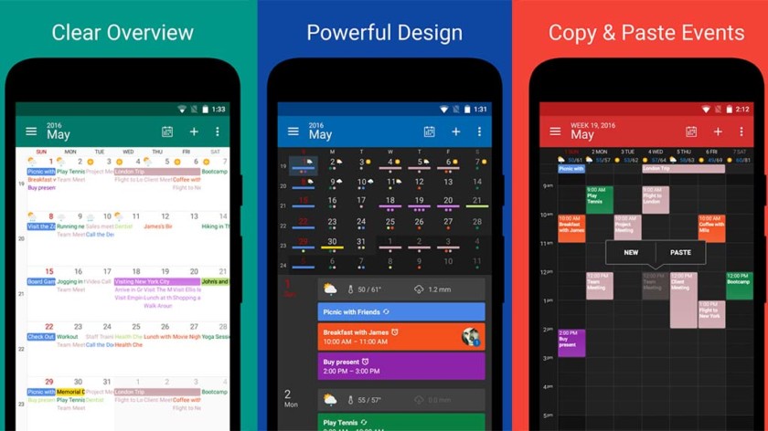 DigiCal Calendar - أفضل تطبيقات التقويم للأندرويد