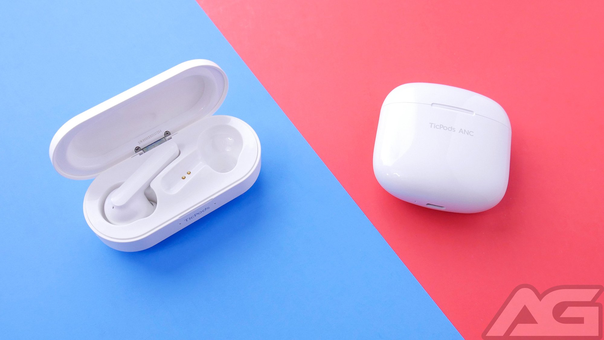 TicPods Free vs TicPods ANC cases vs AG 1