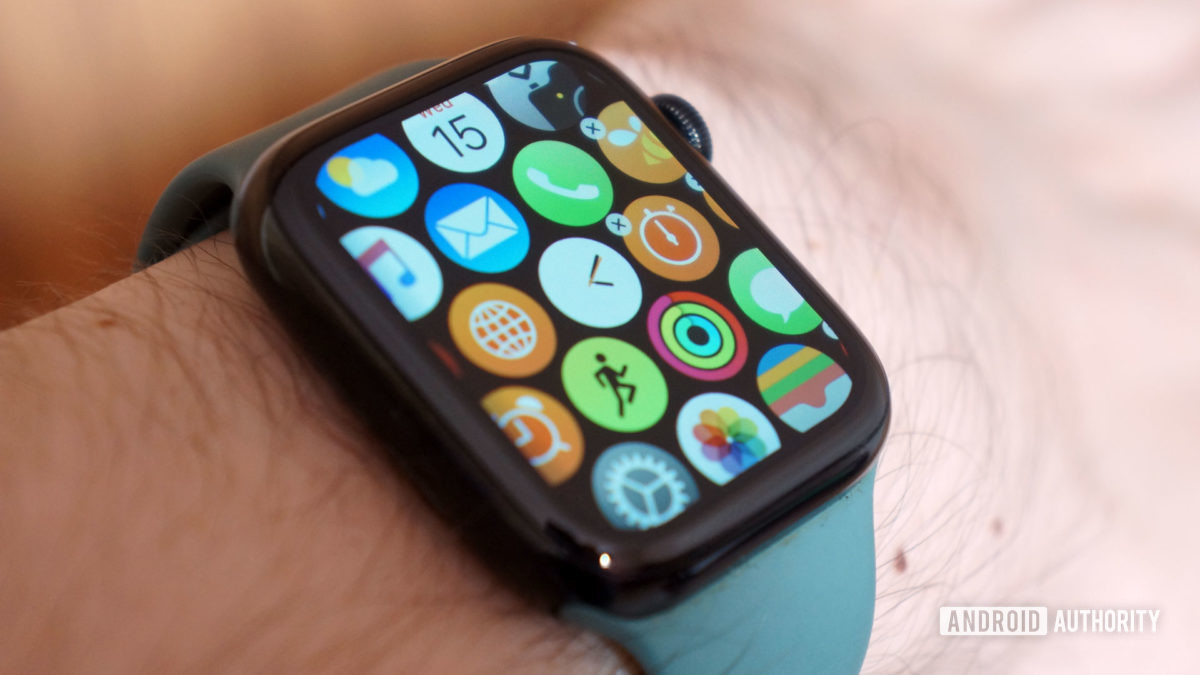 Apple watch series 5 حذف التطبيقات