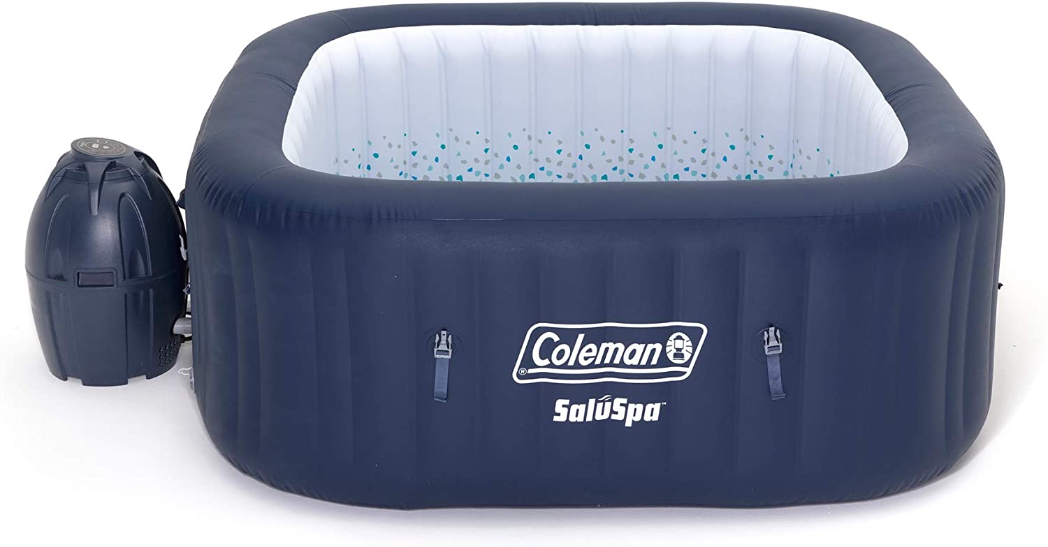 coleman saluspa inflatable hot tub