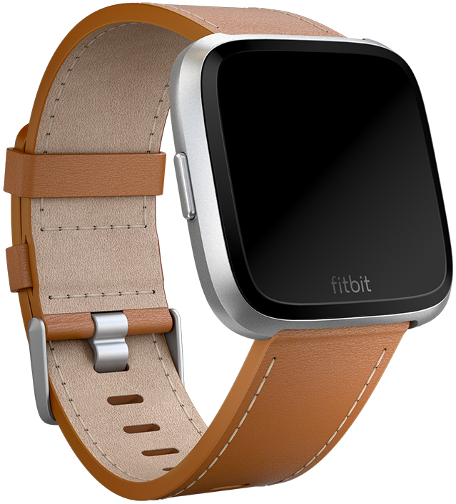 fitbit versa leather saddle stitch cropped