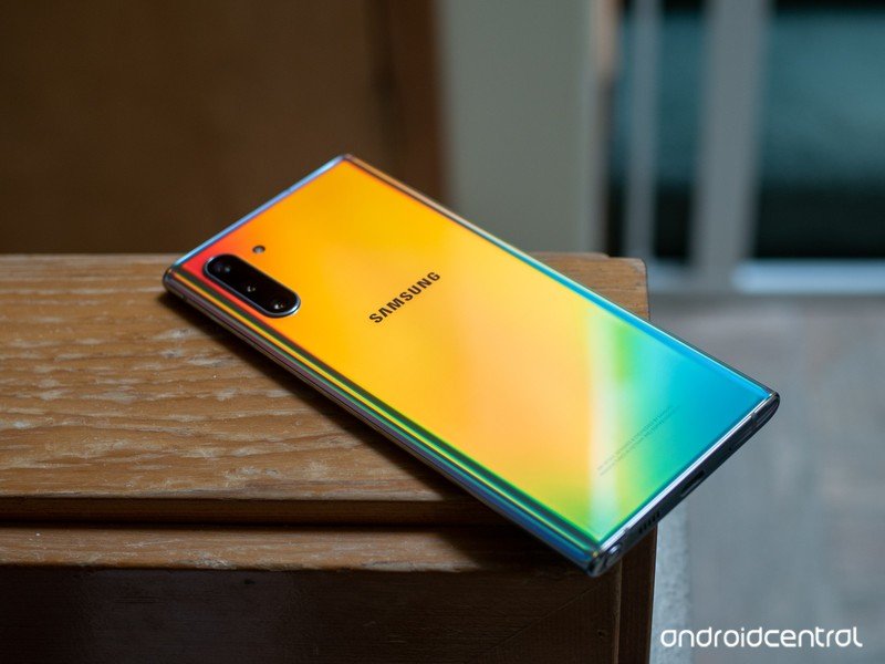 Galaxy Note 10+ في Aura Glow