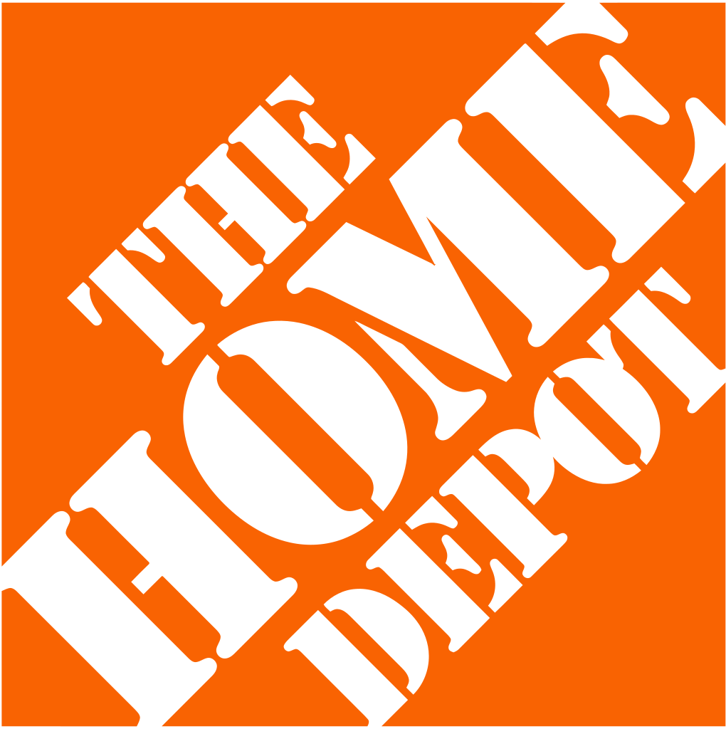 home depot logo - الساعة 25