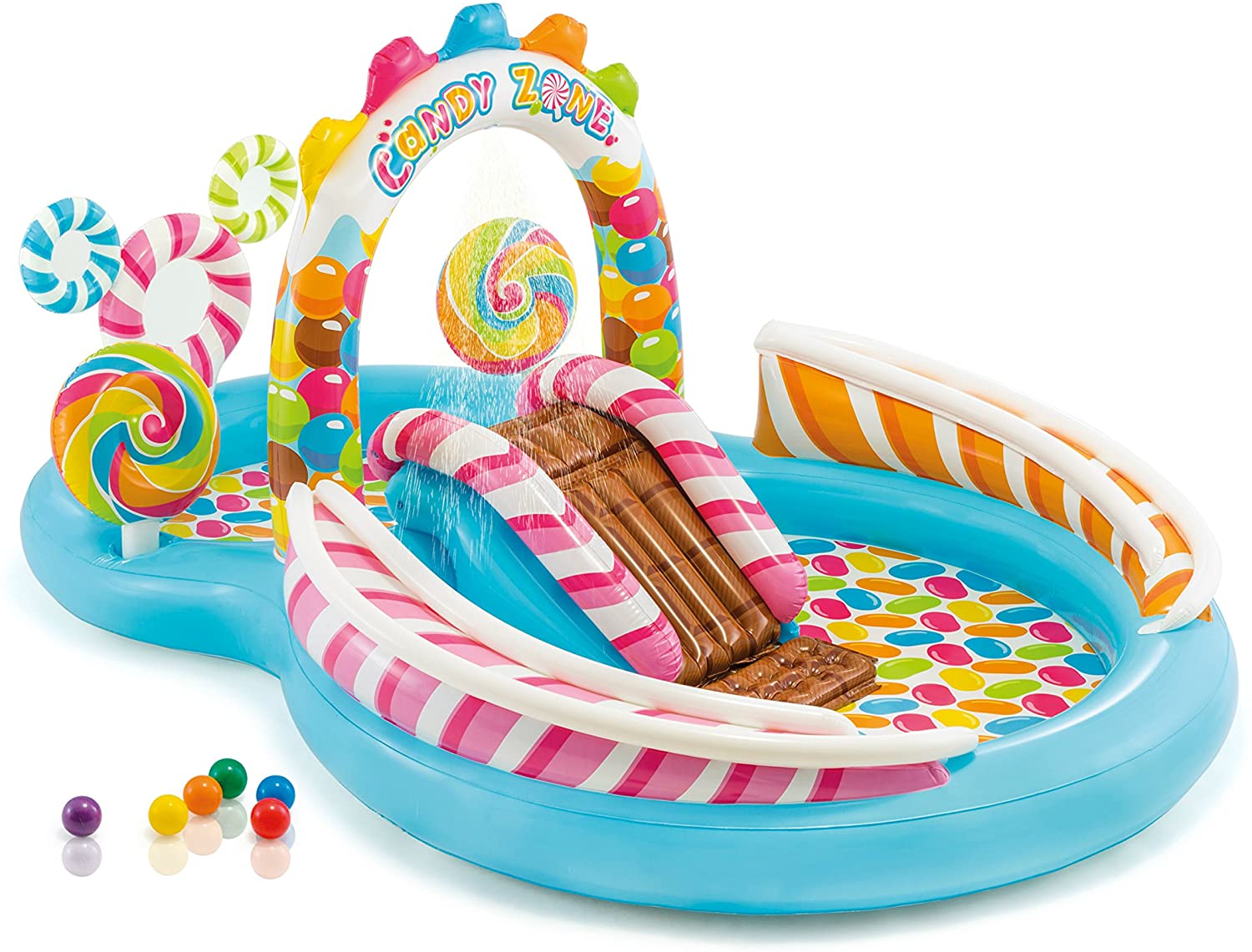 intex candy zone inflatable play center
