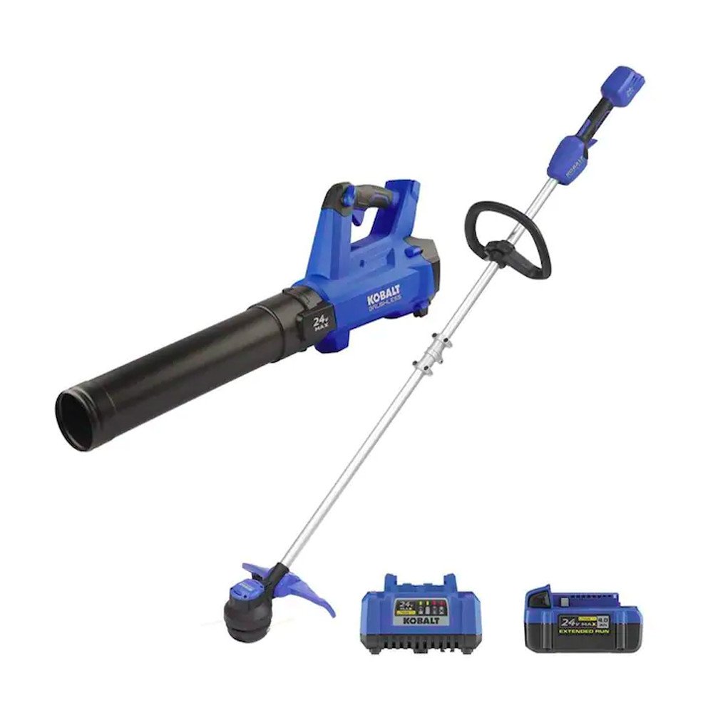 kobalt 2pc leaf blower set