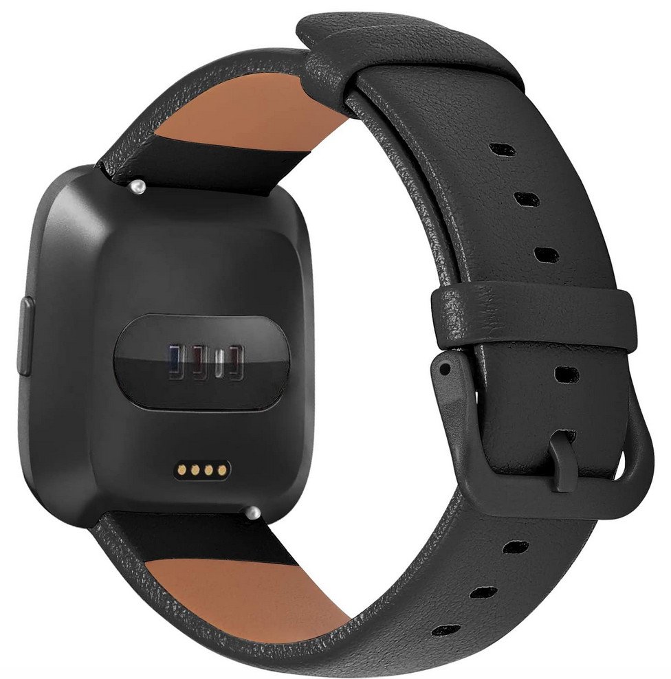 mosstek fitbit versa lite leather band render