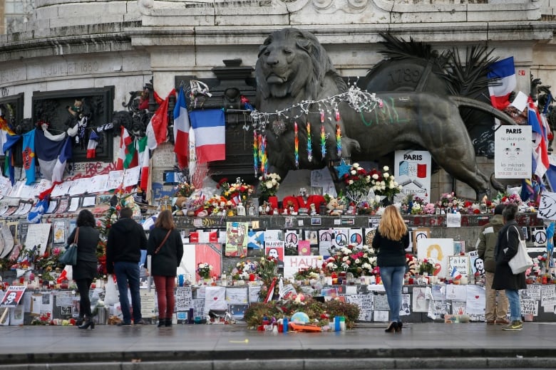 wip france shooting anniversary place de la republique memorial jan 6 2016