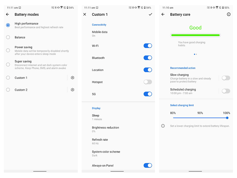 zenfone 7 pro battery screenshot