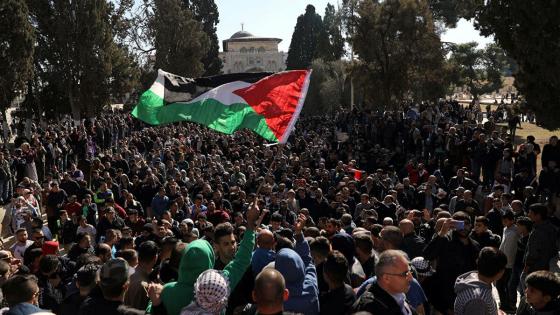 حماس القدس مسيرة الأعلام