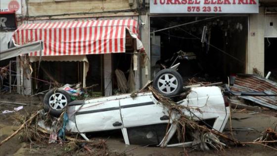 ضحايا فيضانات تركيا