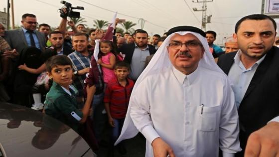 السفير القطري يصل قطاع غزة