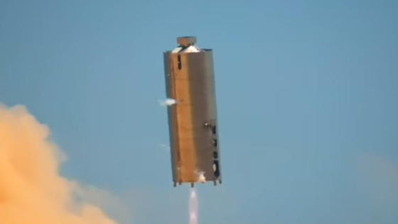 سبيس إكس تطلق نموذج Starship SN6 الأولي في اختبار الطيران