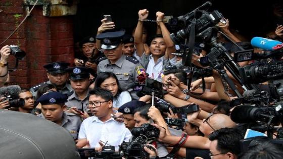 ميانمار تؤيد حبس صحفيي رويترز