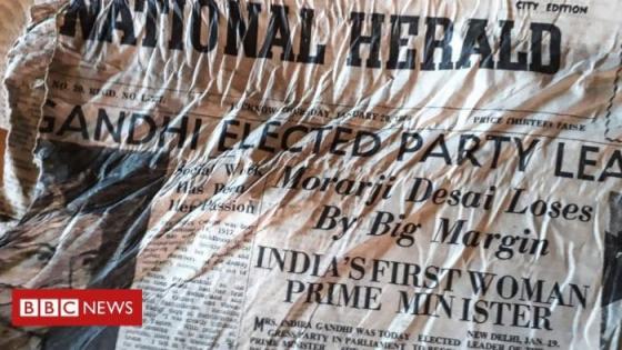 صحف هندية تحت الجليد في جبال الألب الفرنسية