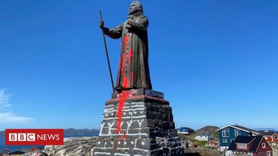 استفتاء في جرينلاند على إزالة تمثال استعماري