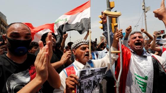 مقتل متظاهرين عراقيين برصاص الأمن