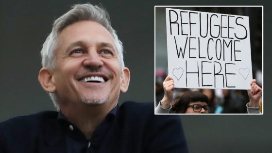 لاعب كرة قدم بريطاني يستقبل لاجئ في منزله