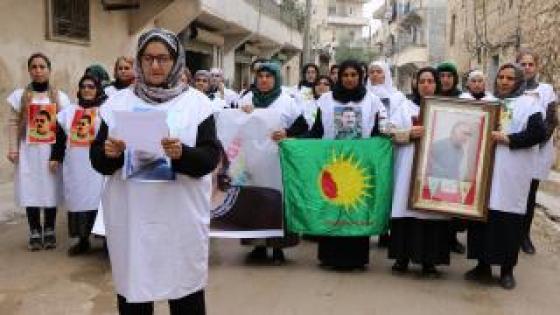 إضراب 30 سيدة كردية عن الطعام للمطالبة بحرية عبد الله أوجلان